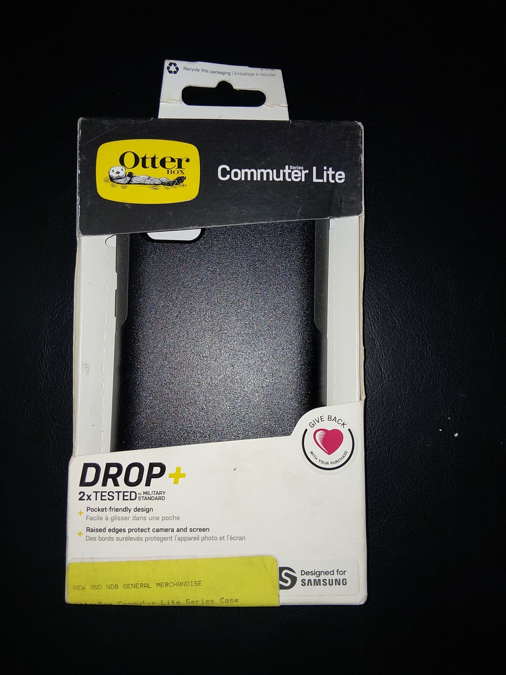 OtterBox Commuter Lite Black Slim Protective Case for Samsung